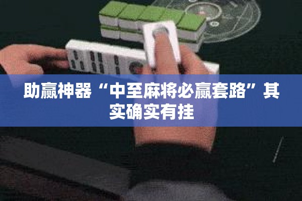 助赢神器“中至麻将必赢套路”其实确实有挂