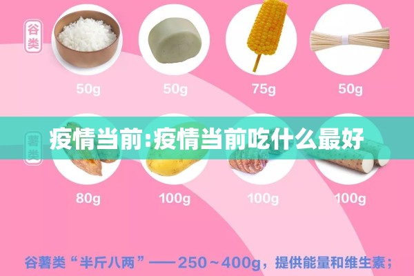 疫情当前:疫情当前吃什么最好