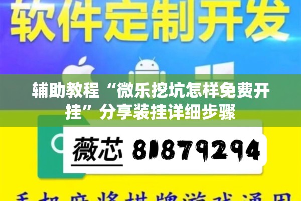 辅助教程“微乐挖坑怎样免费开挂”分享装挂详细步骤