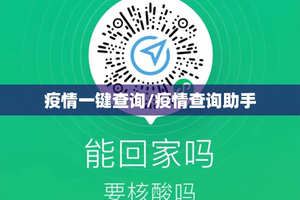疫情一键查询/疫情查询助手