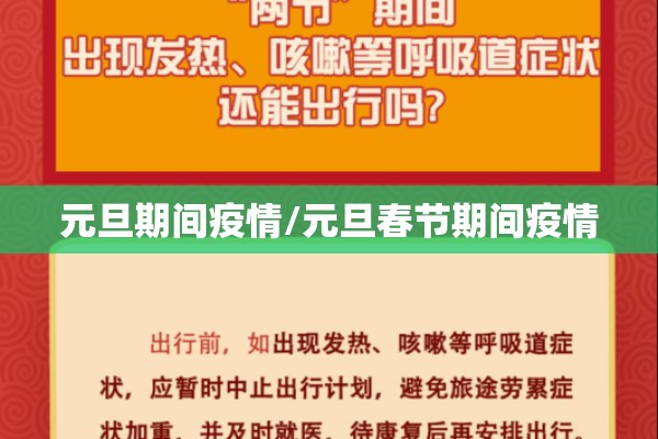 元旦期间疫情/元旦春节期间疫情