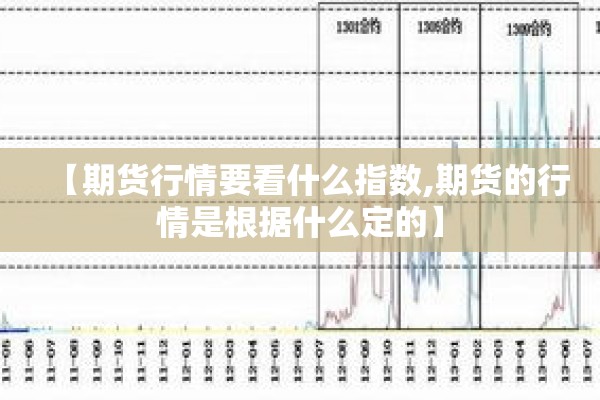 【期货行情要看什么指数,期货的行情是根据什么定的】