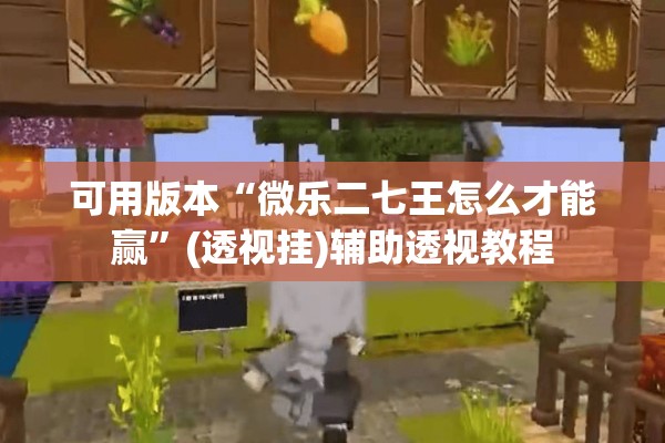 可用版本“微乐二七王怎么才能赢	”(透视挂)辅助透视教程