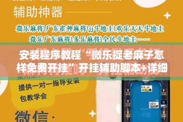 安装程序教程“微乐捉老麻子怎样免费开挂”开挂辅助脚本+详细开挂安装教程