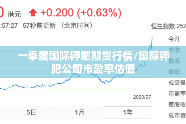 一季度国际钾肥期货行情/国际钾肥公司市盈率估值