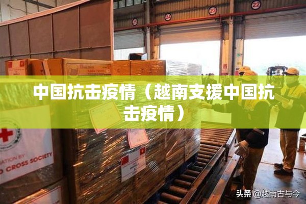 中国抗击疫情(越南支援中国抗击疫情) 中国抗击疫情(越南支援中国抗击疫情)