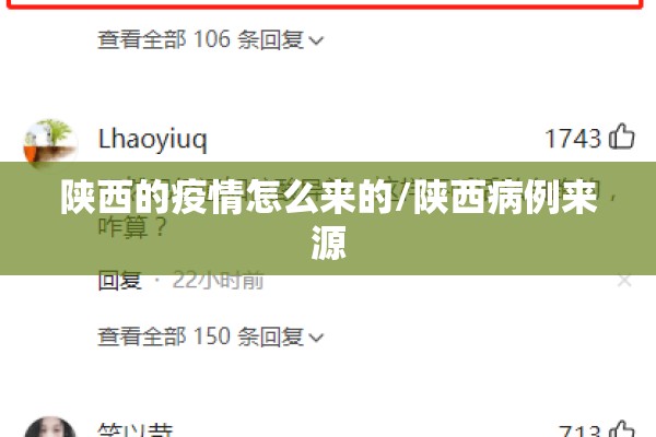 陕西的疫情怎么来的/陕西病例来源