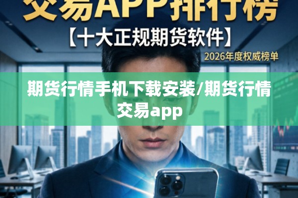 期货行情手机下载安装/期货行情交易app