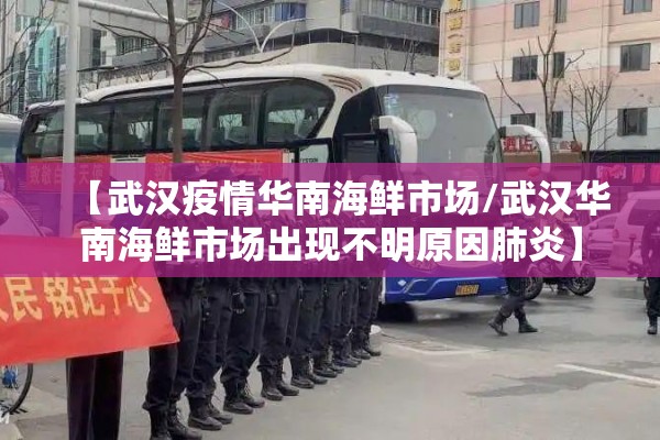 【武汉疫情华南海鲜市场/武汉华南海鲜市场出现不明原因肺炎】 【武汉疫情华南海鲜市场/武汉华南海鲜市场出现不明原因肺炎】