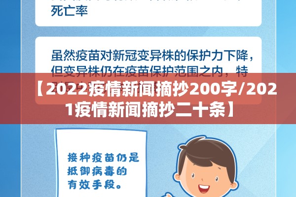 【2022疫情新闻摘抄200字/2021疫情新闻摘抄二十条】