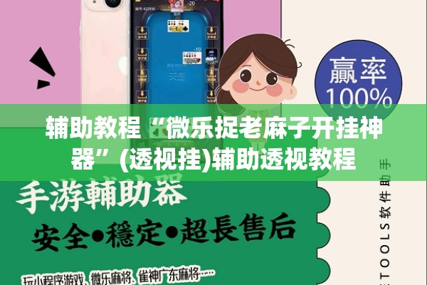 辅助教程“微乐捉老麻子开挂神器”(透视挂)辅助透视教程