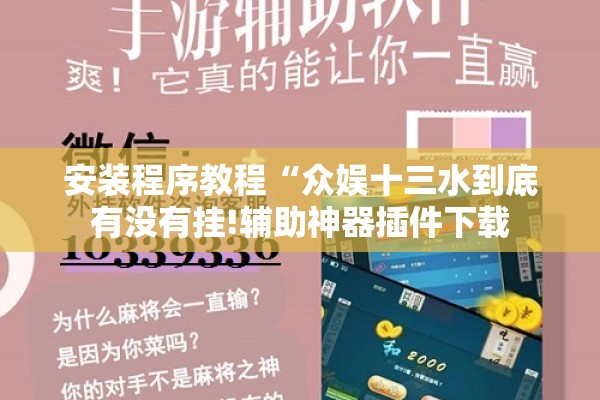 安装程序教程“众娱十三水到底有没有挂!辅助神器插件下载
