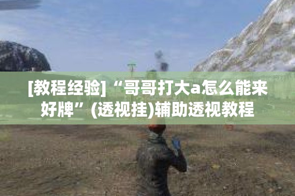 [教程经验]“哥哥打大a怎么能来好牌	”(透视挂)辅助透视教程