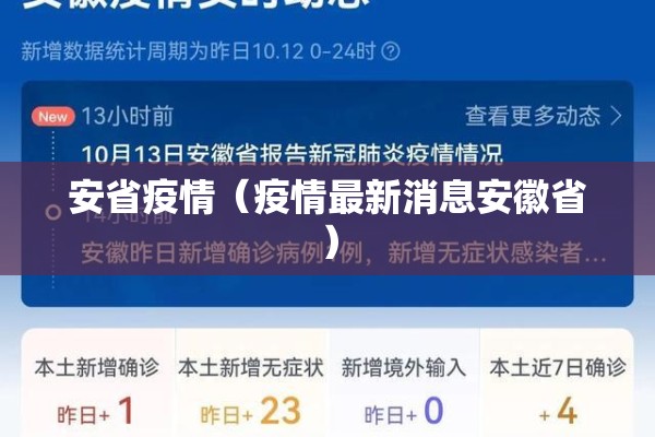 安省疫情(疫情最新消息安徽省) 安省疫情(疫情最新消息安徽省)
