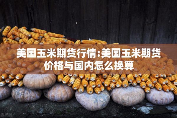 美国玉米期货行情:美国玉米期货价格与国内怎么换算