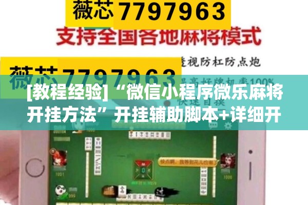 [教程经验]“微信小程序微乐麻将开挂方法	”开挂辅助脚本+详细开挂安装教程