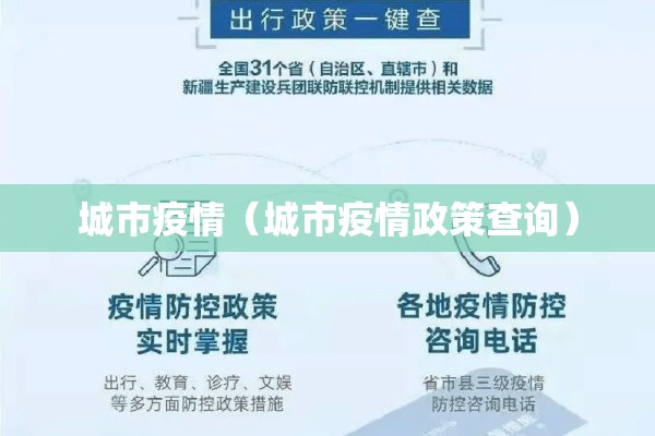 城市疫情（城市疫情政策查询）
