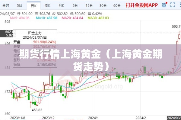 期货行情上海黄金（上海黄金期货走势）