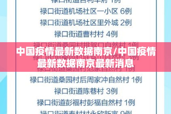 中国疫情最新数据南京/中国疫情最新数据南京最新消息 中国疫情最新数据南京/中国疫情最新数据南京最新消息
