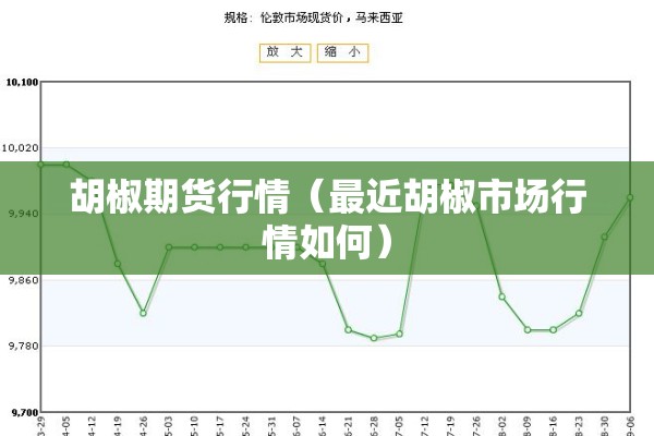胡椒期货行情（最近胡椒市场行情如何）