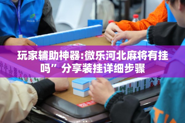 玩家辅助神器:微乐河北麻将有挂吗”分享装挂详细步骤
