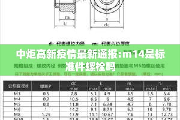 中炬高新疫情最新通报:m14是标准件螺栓吗