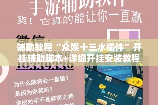 辅助教程“众娱十三水插件”开挂辅助脚本+详细开挂安装教程