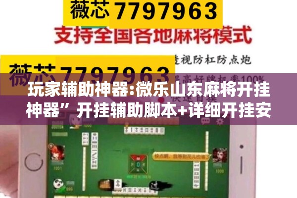 玩家辅助神器:微乐山东麻将开挂神器	”开挂辅助脚本+详细开挂安装教程