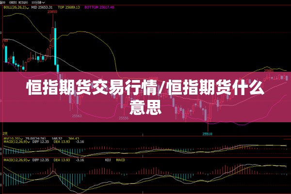 恒指期货交易行情/恒指期货什么意思