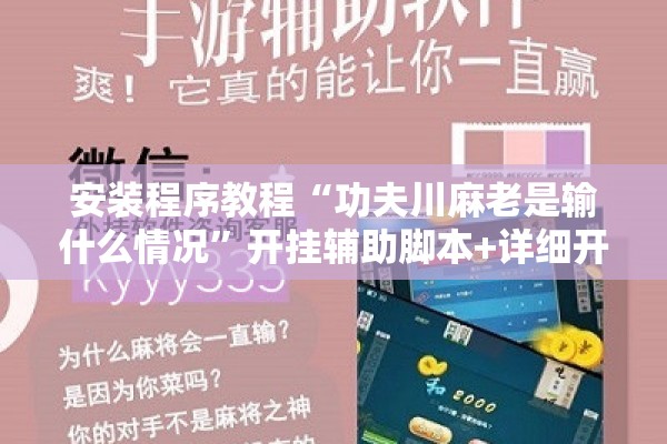 安装程序教程“功夫川麻老是输什么情况	”开挂辅助脚本+详细开挂安装教程
