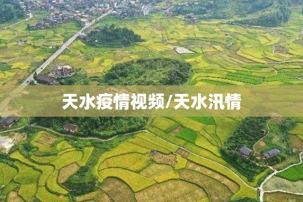 天水疫情视频/天水汛情 天水疫情视频/天水汛情