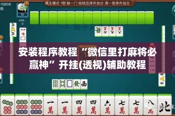 安装程序教程“微信里打麻将必赢神”开挂(透视)辅助教程