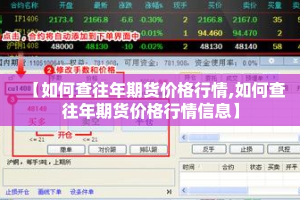 【如何查往年期货价格行情,如何查往年期货价格行情信息】 【如何查往年期货价格行情,如何查往年期货价格行情信息】
