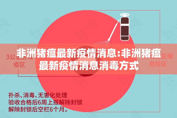 非洲猪瘟最新疫情消息:非洲猪瘟最新疫情消息消毒方式