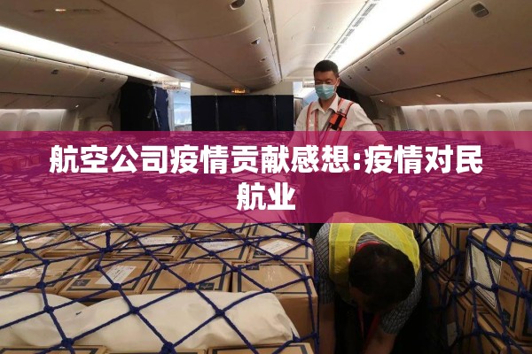 航空公司疫情贡献感想:疫情对民航业