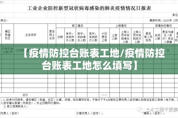 【疫情防控台账表工地/疫情防控台账表工地怎么填写】 【疫情防控台账表工地/疫情防控台账表工地怎么填写】