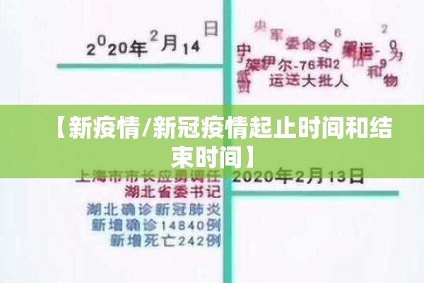 【新疫情/新冠疫情起止时间和结束时间】