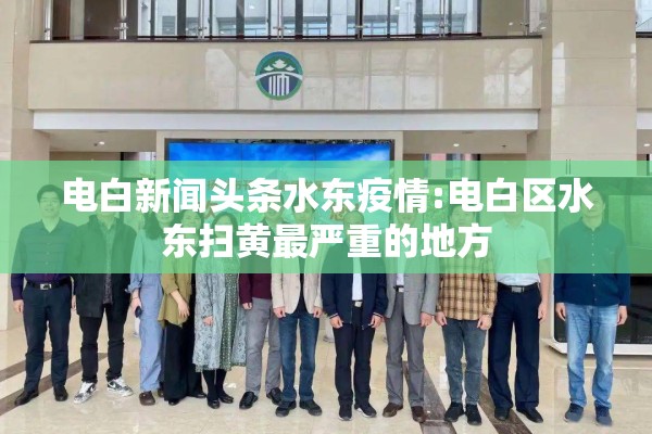 电白新闻头条水东疫情:电白区水东扫黄最严重的地方