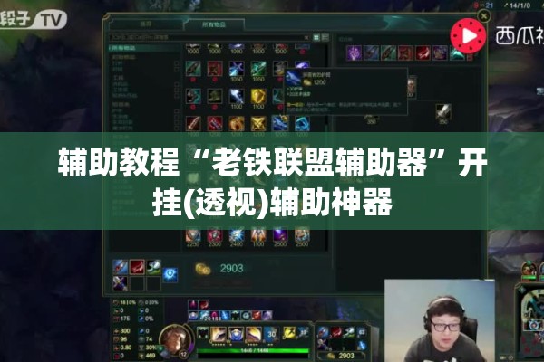 辅助教程“老铁联盟辅助器	”开挂(透视)辅助神器