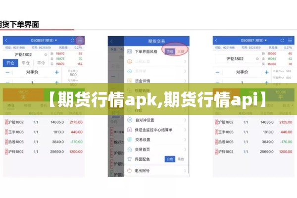 【期货行情apk,期货行情api】