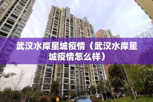 武汉水岸星城疫情（武汉水岸星城疫情怎么样）