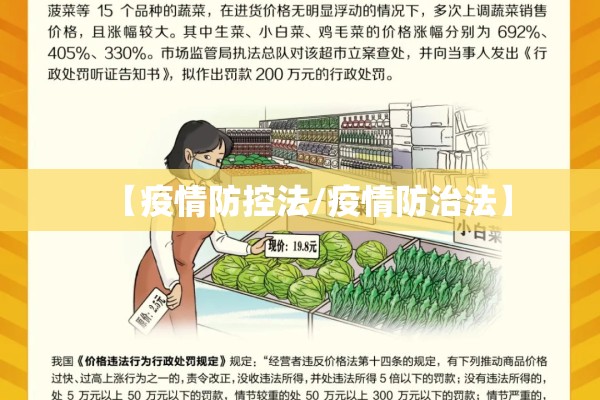 【疫情防控法/疫情防治法】 【疫情防控法/疫情防治法】