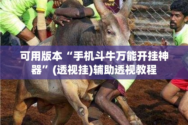 可用版本“手机斗牛万能开挂神器	”(透视挂)辅助透视教程