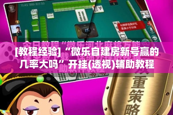 [教程经验]“微乐自建房新号赢的几率大吗”开挂(透视)辅助教程