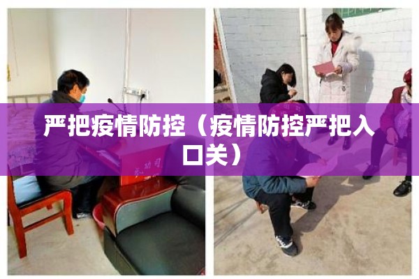 严把疫情防控（疫情防控严把入口关）