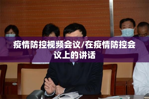 疫情防控视频会议/在疫情防控会议上的讲话
