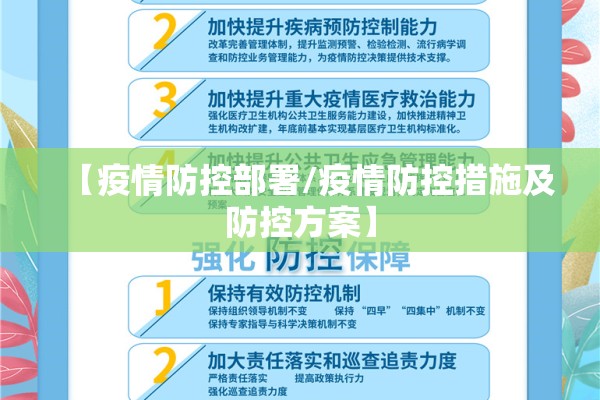 【疫情防控部署/疫情防控措施及防控方案】