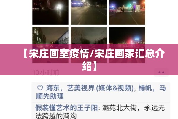 【宋庄画室疫情/宋庄画家汇总介绍】