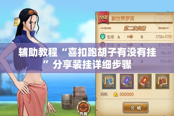 辅助教程“喜扣跑胡子有没有挂	”分享装挂详细步骤