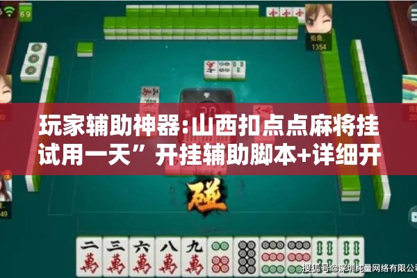 玩家辅助神器:山西扣点点麻将挂试用一天	”开挂辅助脚本+详细开挂安装教程